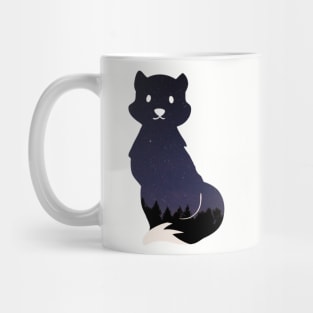 Twilight star fox pattern - Nightsky Mug